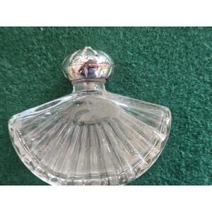 Vintage 1940's Fan shaped perfume bottle